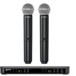 Shure BLX288/SM58 Dual-Channel Wireless Handheld Microphones - Image 2