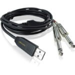 Behringer LINE 2 USB Stereo 1/4" Line In to USB Interface Cable