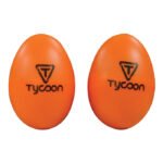 Tycoon TE-O Orange Plastic Egg Shakers