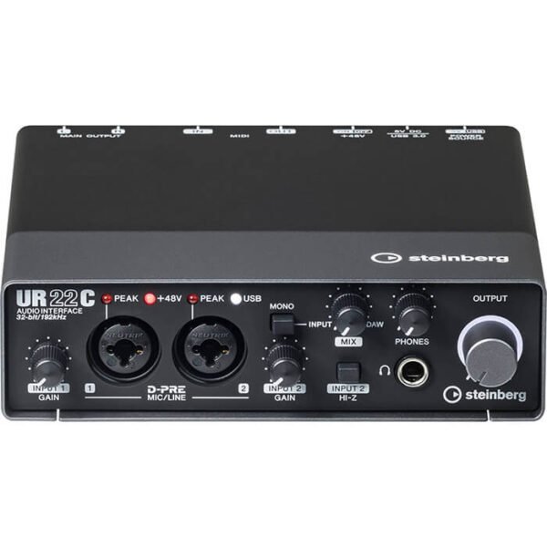 Steinberg UR22C 2 x 2 USB 3.0 Audio Interface
